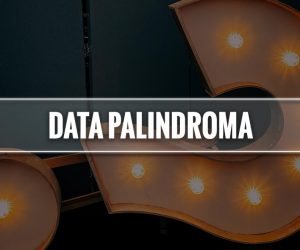 data palindroma significato