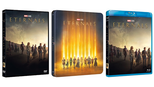 Eternals DVD blu ray