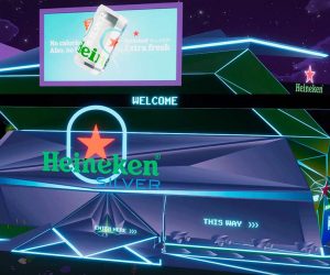 Heineken Decentraland Space metaverso