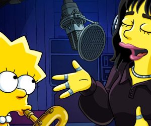 I Simpson Billie Eilish key art