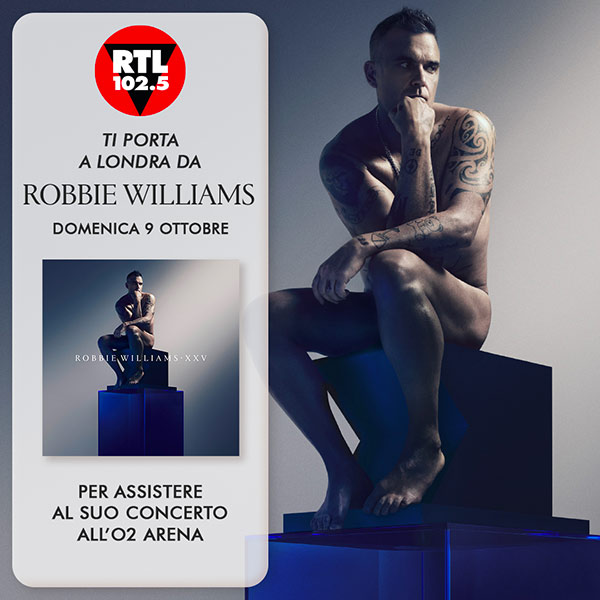 concorso Robbie Williams