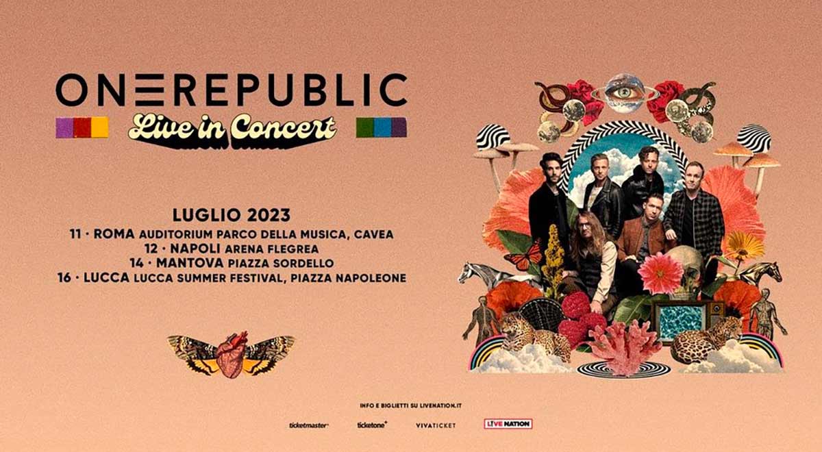 one republic tour italia