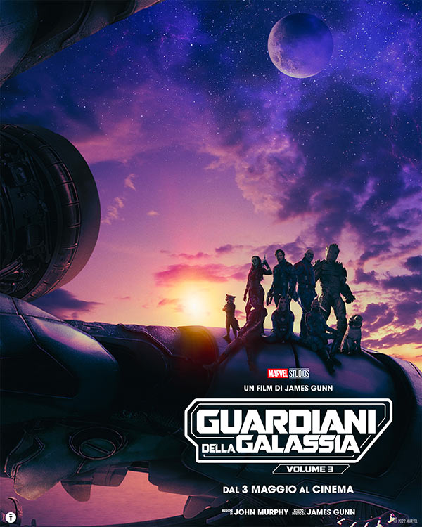Guardiani della Galassia Vol. 3 teaser poster
