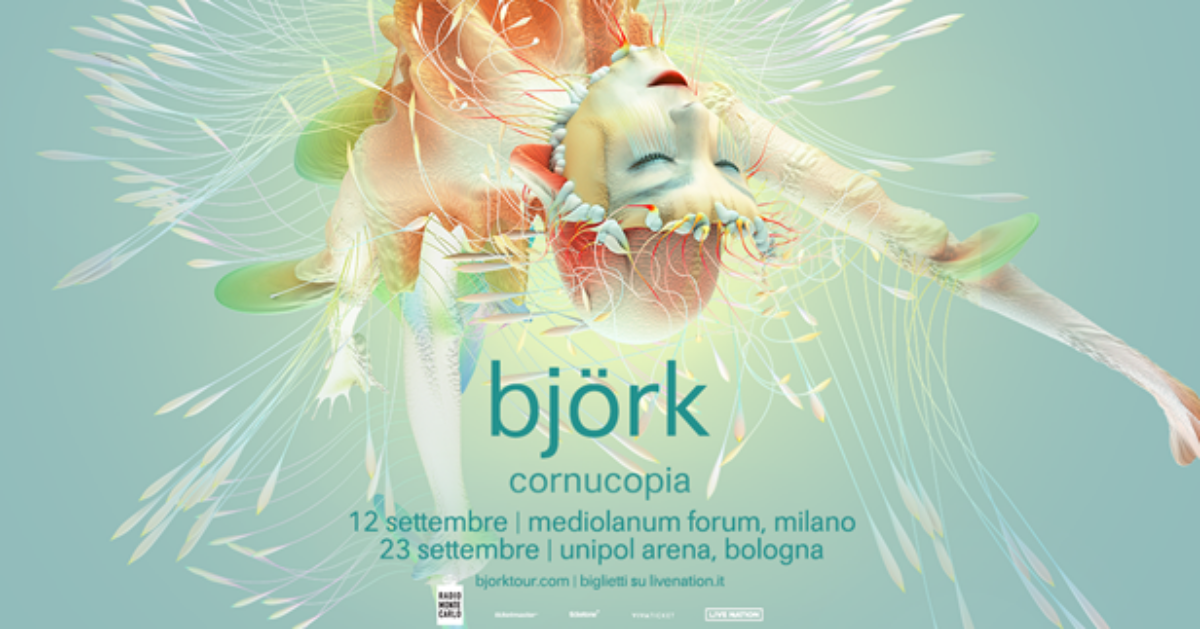 Biglietti concerti Bjork Cornucopia Tour 2023 in Italia