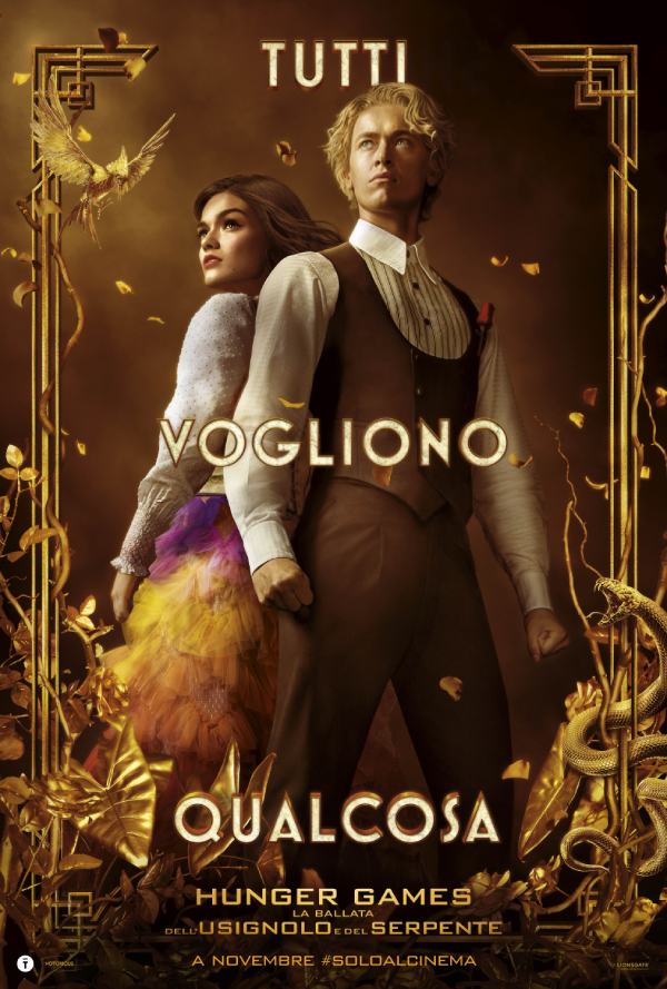 poster di Hunger Games - La ballata dell’usignolo e del serpente