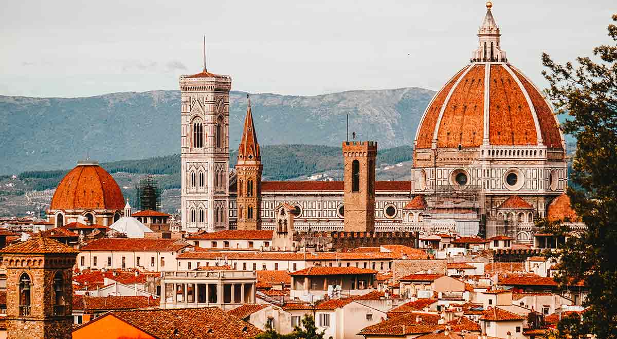 Firenze foto panoramica citta