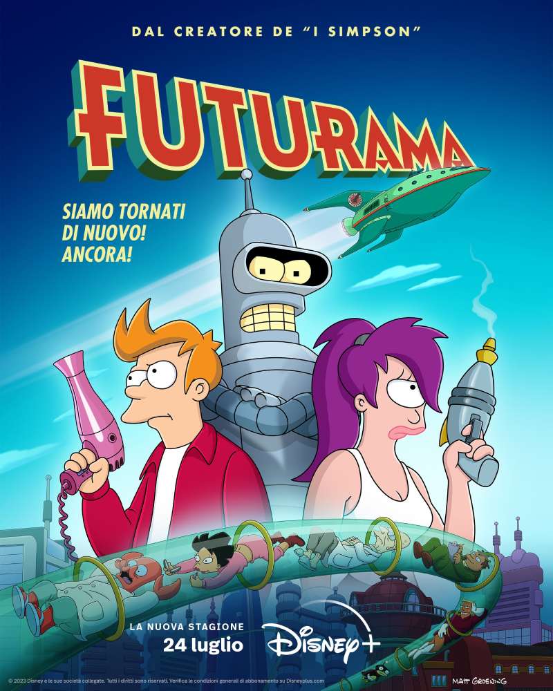 Key art futurama