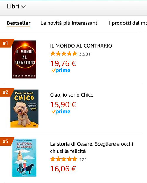 Chico con Francesco Taverna nel libro Ciao, io sono Chico