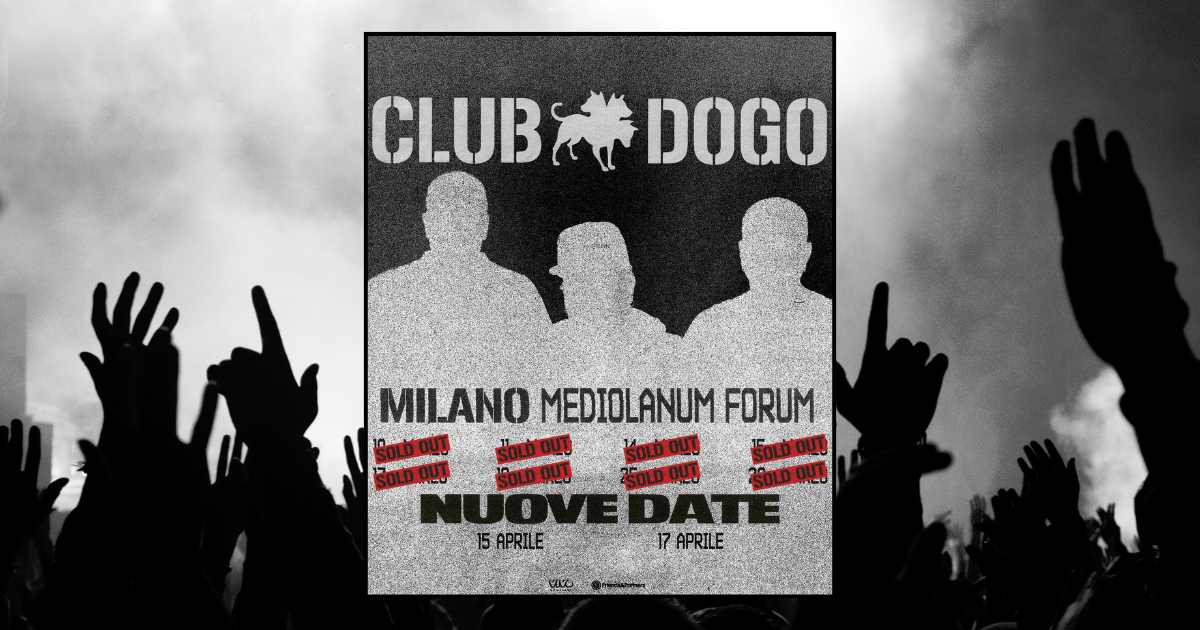 Biglietti concerti Club Dogo a Milano, Mediolanum Forum marzo e aprile 2024
