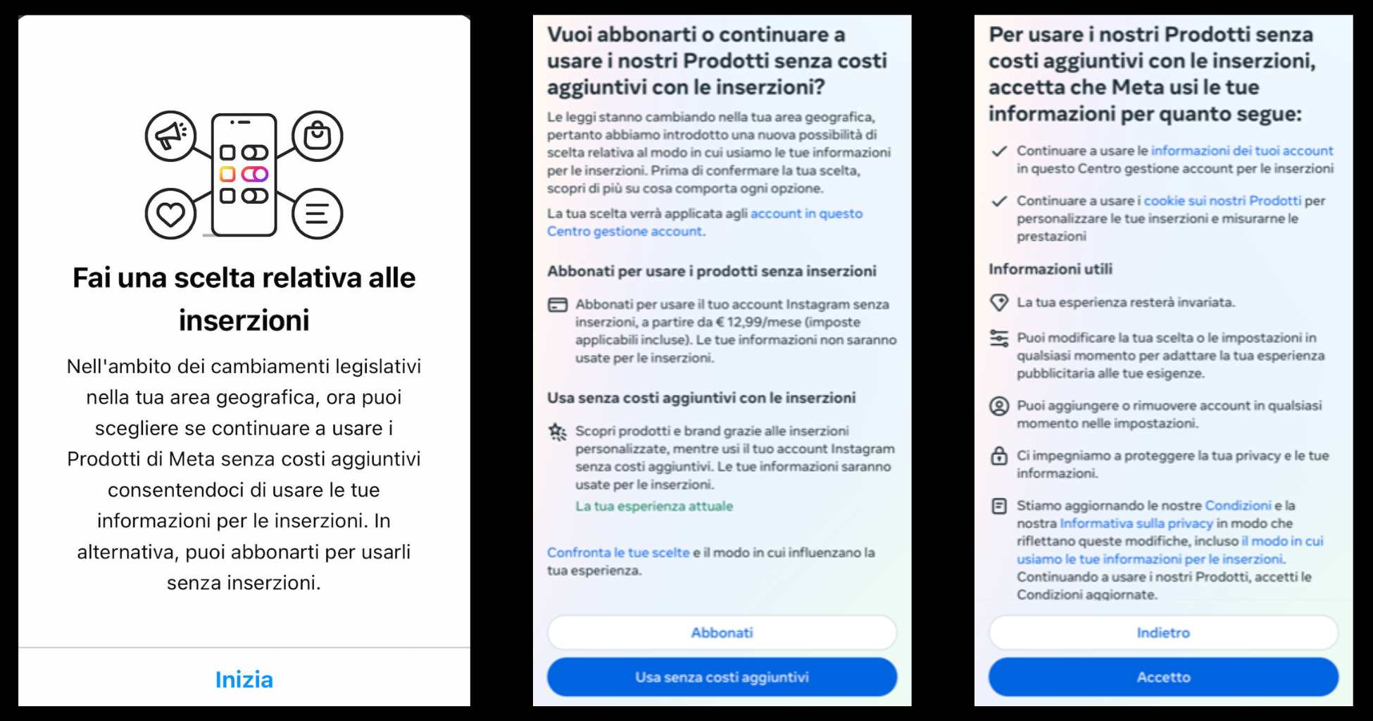 Instagram a pagamento cosa fare