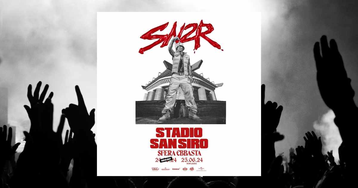 Biglietti concerto Sfera Ebbasta 2024 Milano, Stadio San Siro 25 giugno