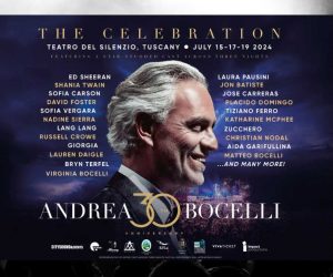 Andrea Bocelli concerto 30 anni carriera