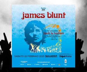 James Blunt Bologna 2025