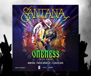 Santana Italia 2025 concerto Mantova