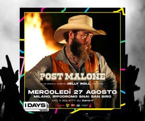Post Malone Milano 2025 concerto I-Days