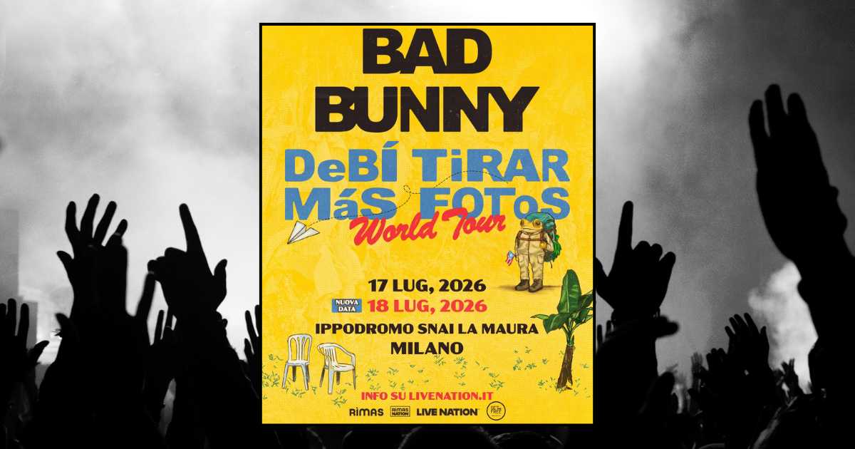 Bad Bunny Tour 2026 Milano concerti