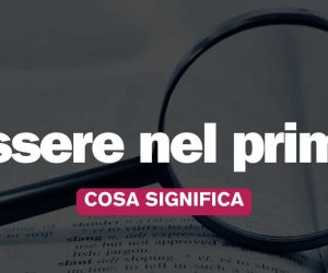 essere nel prime significato