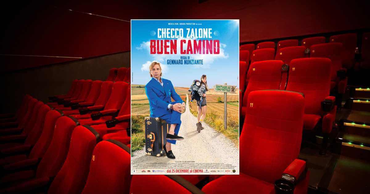 Buen Camino film 2025 Checco Zalone