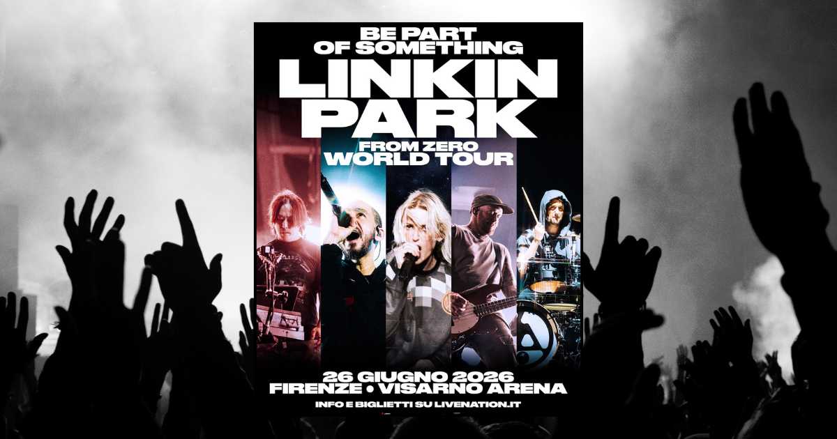 Linkin Park concerto 2026 Firenze