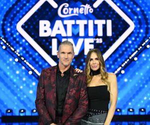 Cornetto Battiti Live Alvin e Ilary Blasi