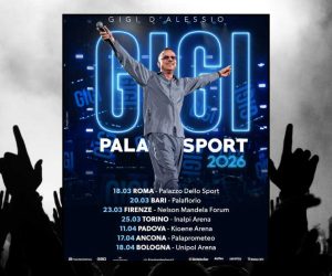 Gigi D’Alessio concerti 2026 GIGI PALASPORT