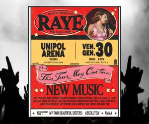 Raye concerto Bologna 2026