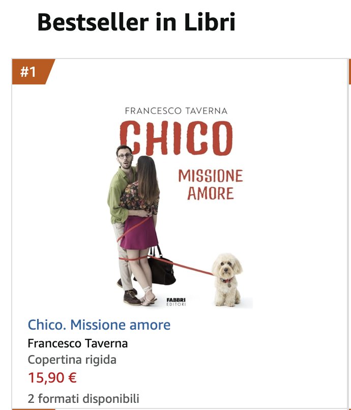 Chico Missione Amore numero 1 bestseller Amazon