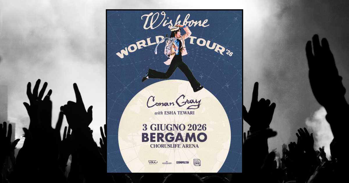 Conan Gray Bergamo 2026