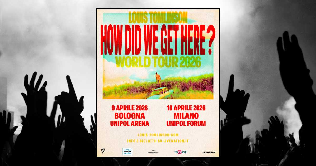 Louis Tomlinson concerti Italia 2026