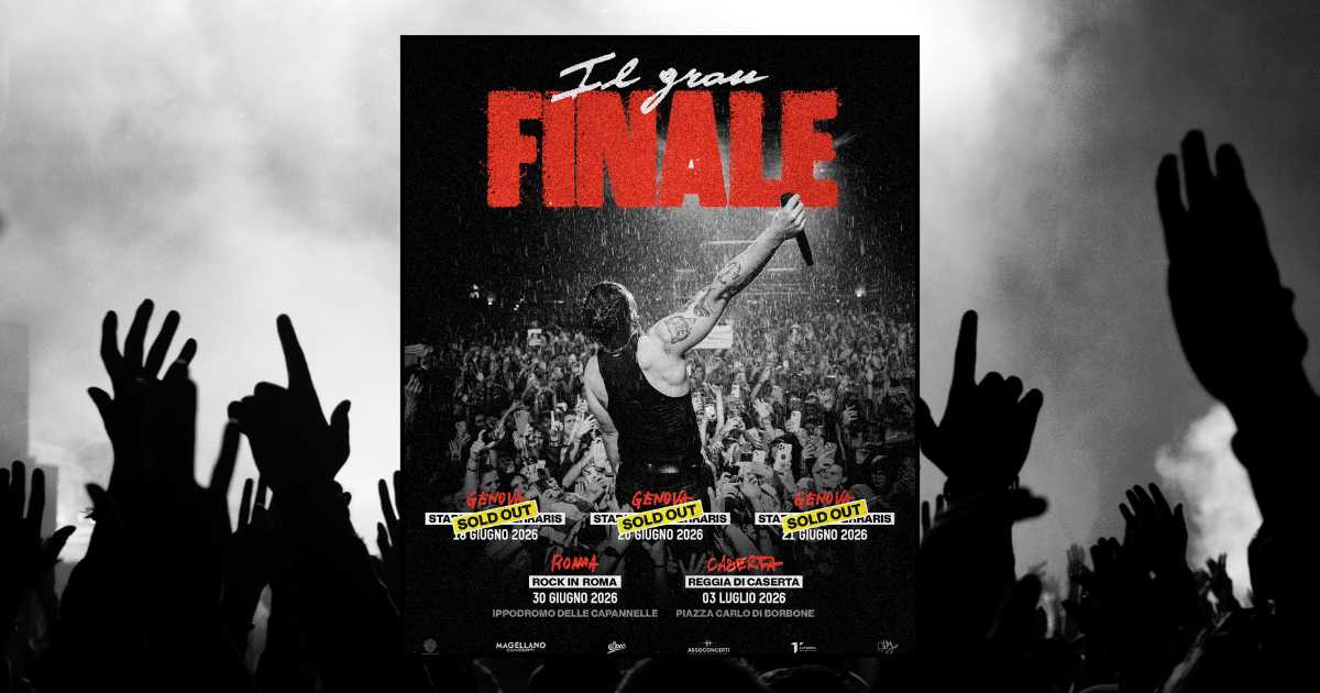 Olly Il gran Finale Tour 2026 concerti