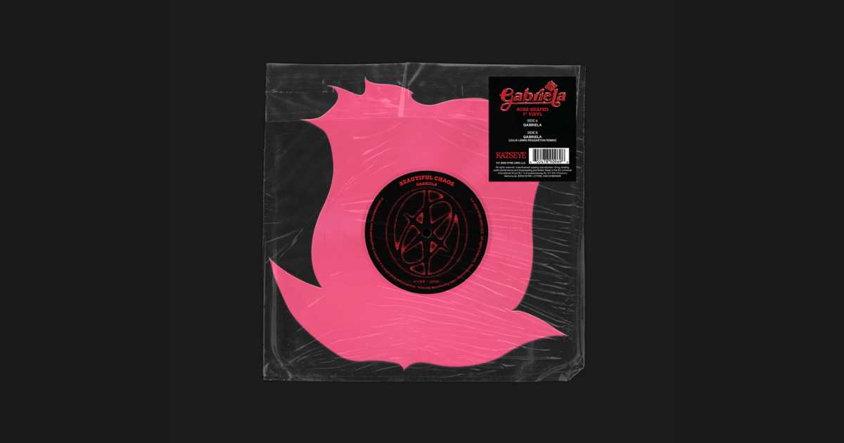 KATSEYE Gabriela Rose Die-Cut vinile