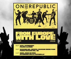OneRepublic concerti Italia 2026