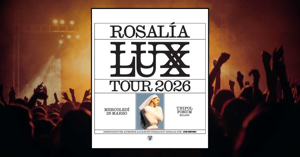 Rosalia concerto Milano 2026