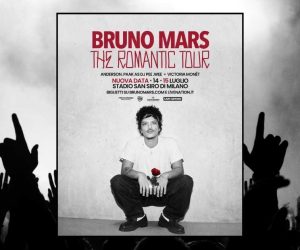 Bruno Mars 14 e 15 luglio 2026 Milano San Siro