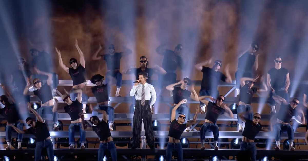 Harry Styles video Aperture Brits 2026