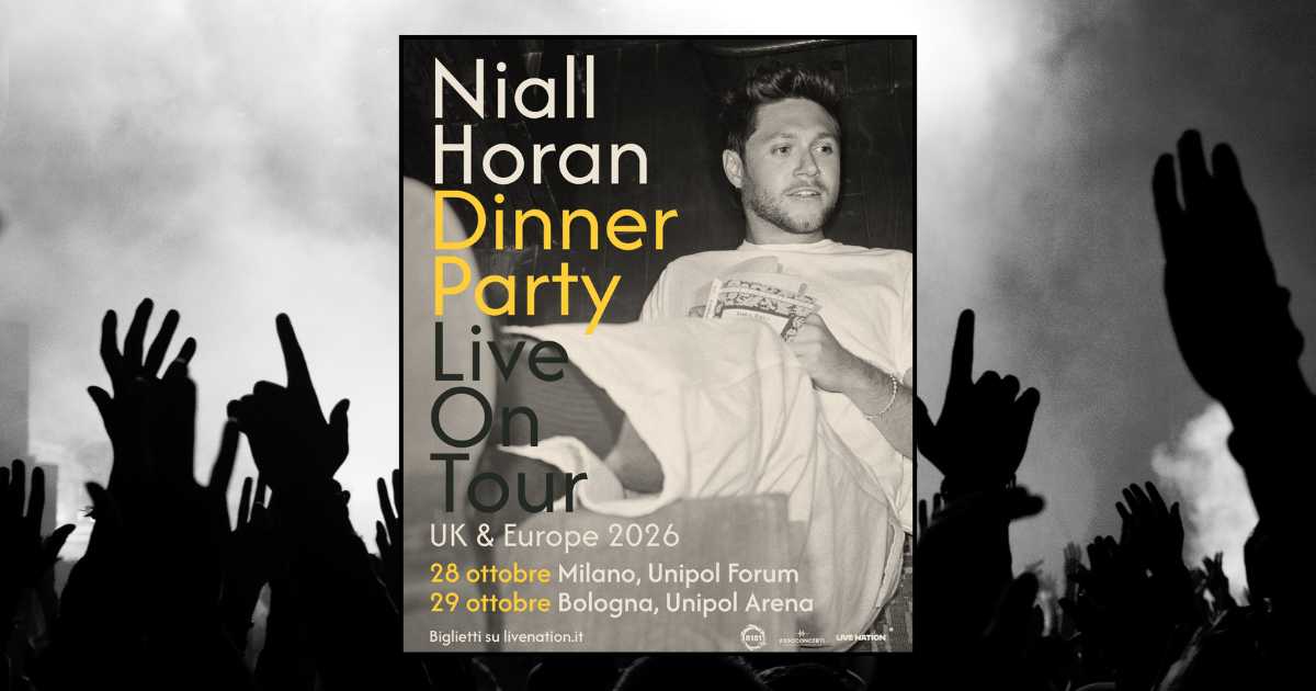Niall Horan concerti Italia 2026 Milano Bologna