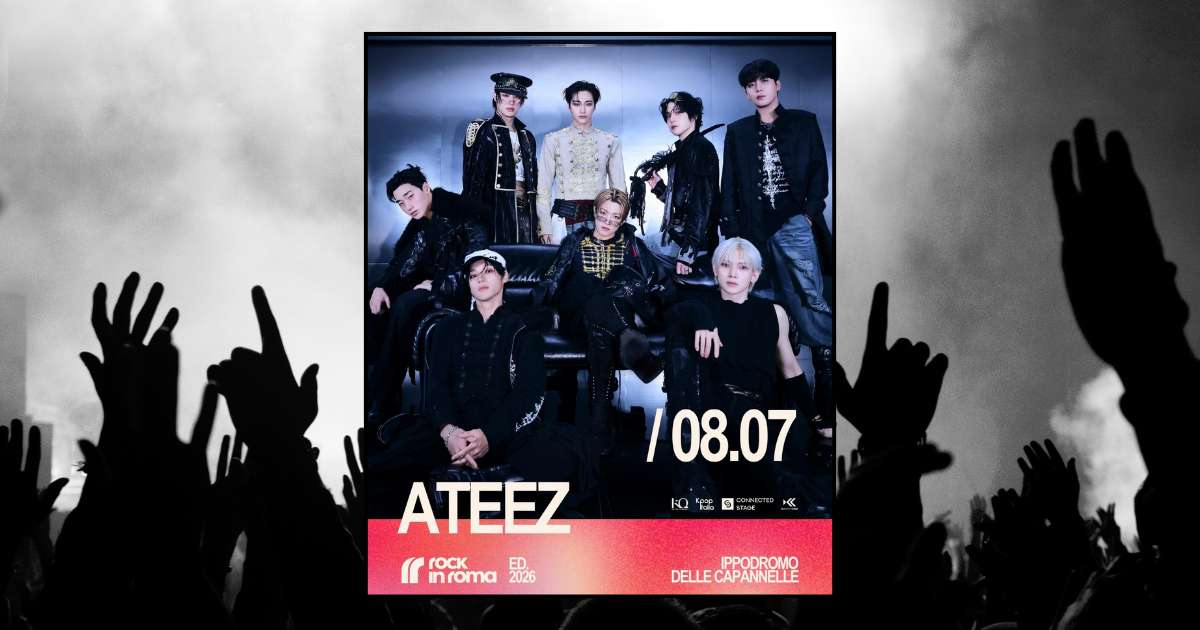 Ateez Rock in Roma 2026 biglietti concerto
