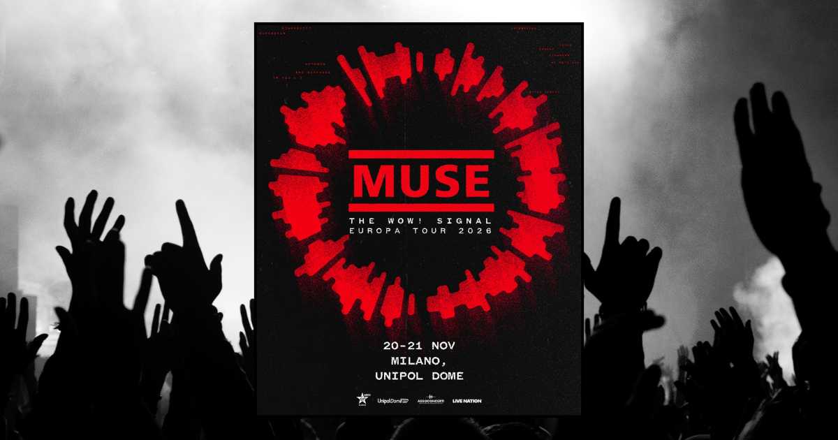 Muse Milano 2026 concerto Unipol Dome
