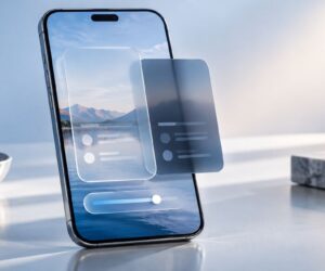 Regolazione della trasparenza Liquid Glass su iPhone con iOS 27