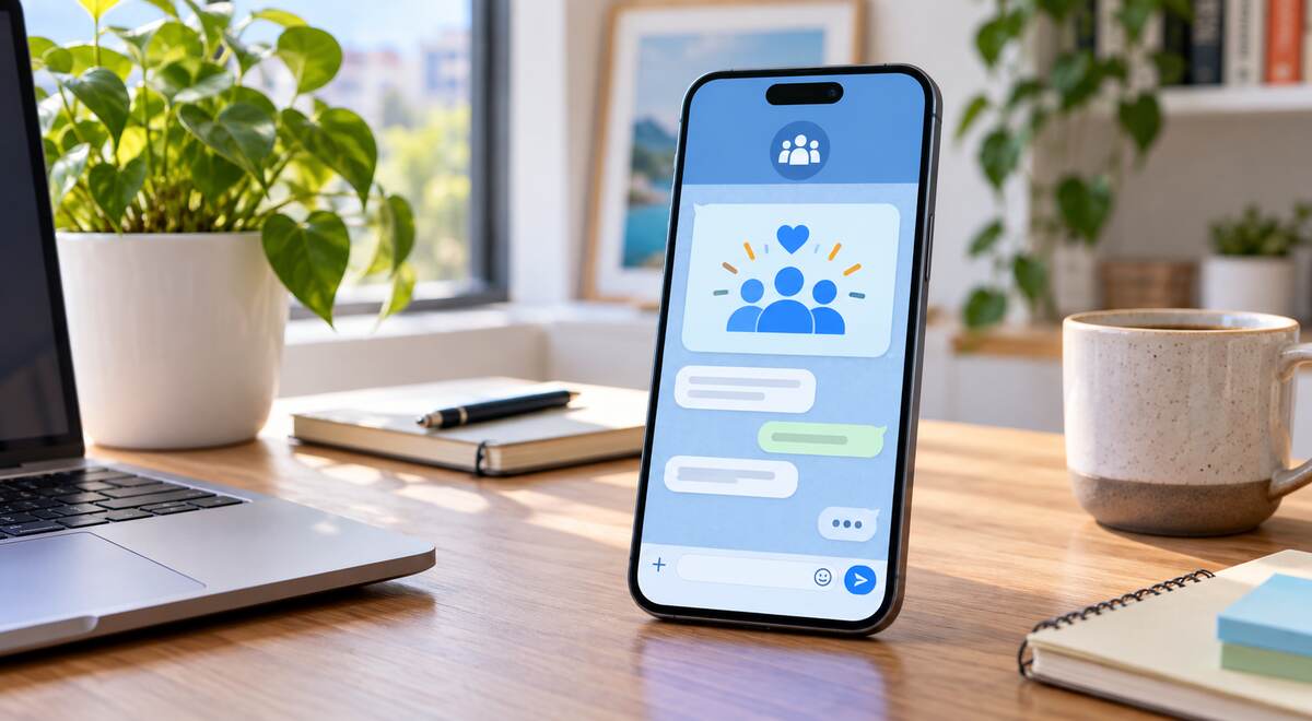 Messaggio di benvenuto in un gruppo Telegram