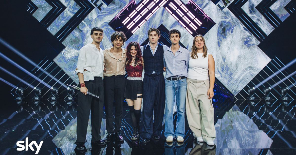 Squadra Irama X Factor 2026